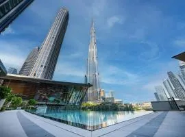 Elegant 1BR I 1min walk to Burj Khalifa & Fountain