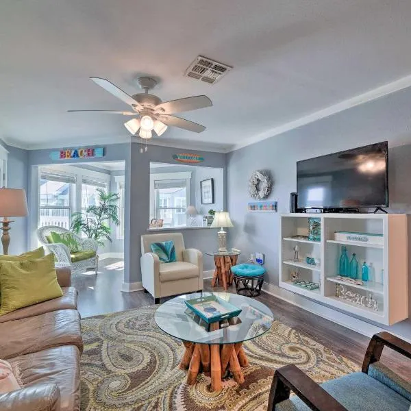 Beachfront Condo in Port Aransas Pets Stay Free，位于马士腾海滩的酒店