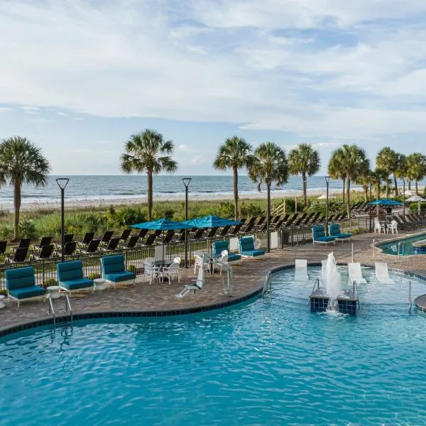 Courtyard by Marriott Myrtle Beach Oceanfront，位于默特尔比奇的酒店